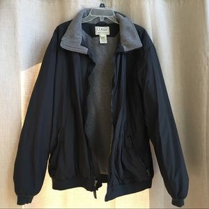 LL Bean Tall Winter Fall Jacket / Coat For Men